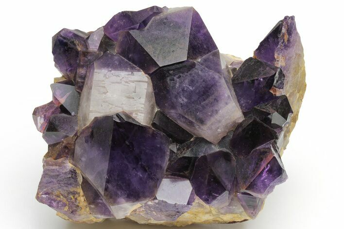 Deep Purple Amethyst Crystal Cluster - DR Congo #223273
